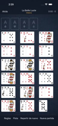 La Belle Lucie — Cartas