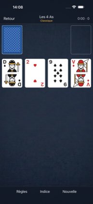 Les 4 As — Cartes