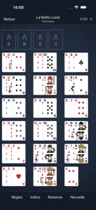 La Belle Lucie — Cartes
