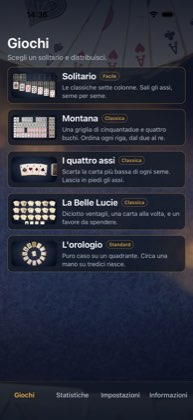 Giochi — Carte