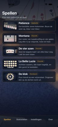 Spellen — Kaarten