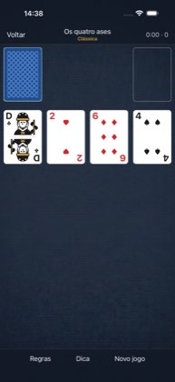 Os quatro ases — Cartas