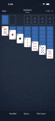 Solitaire — Kartlar